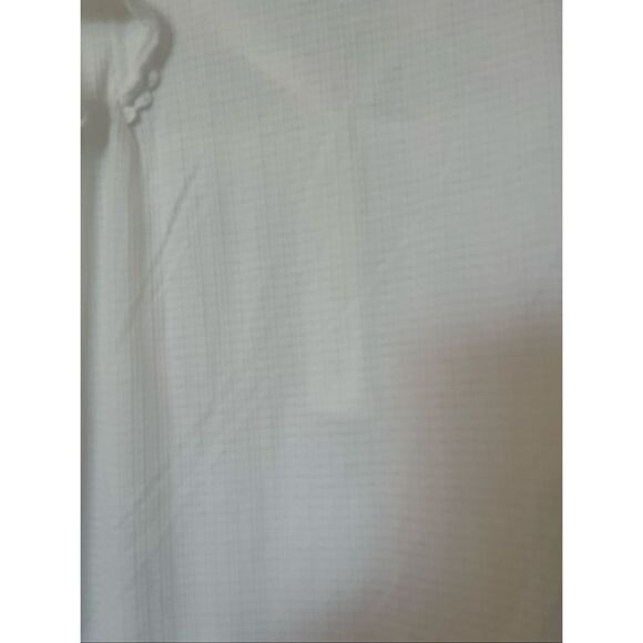 White Lace Ruffle Button-Front Top NEW NWT - Picture 6 of 6